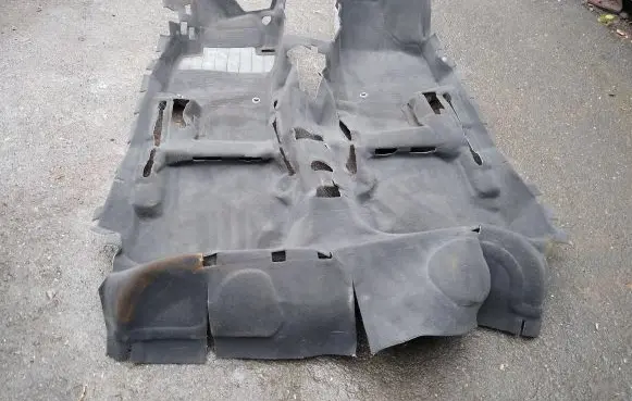 Volkswagen Golf V Front floor carpet liner 1K1863367AM