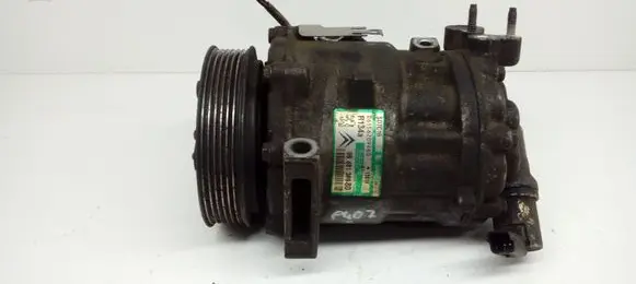 Peugeot 407 Air conditioning (A/C) compressor (pump) 9648138980 06156209460