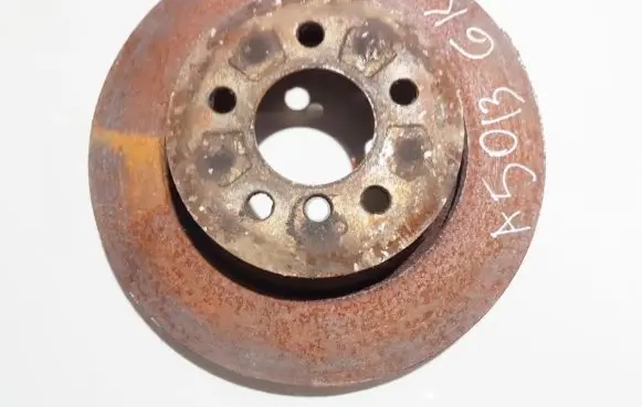 BMW X3 E83 Rear brake disc ventiliuojamas