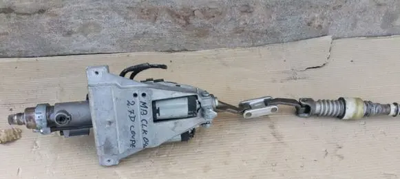 Steering wheel axle