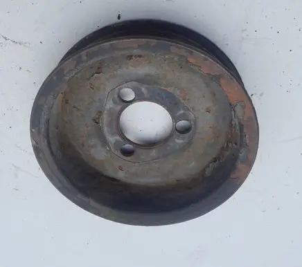 Volkswagen Sharan Power steering pump pulley 95WF3A733AC