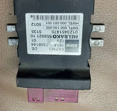 BMW 7 F01 F02 F03 F04 Fuel injection pump control unit/module 7358144 0123451470 55892110