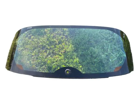 Nissan Juke I F15 Rear windscreen/windshield window 43R001583 AS2M3232D0T682 E100019