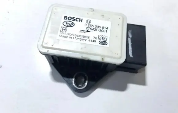 ESP acceleration yaw rate sensor