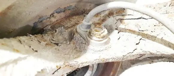 ABS brake wheel speed sensor
