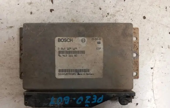 Peugeot 607 Engine control unit/module 9646316180 0265109629