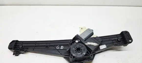 Peugeot 3008 II Rear door window regulator with motor 9810488480
