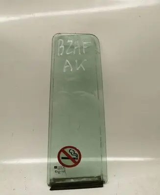 Rear vent window glass