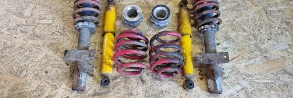 Volkswagen Transporter - Caravelle T5 Set of springs and shock absorbers (Front and rear) EVOSTVW20H
