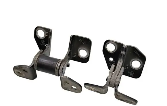 Front door hinge set