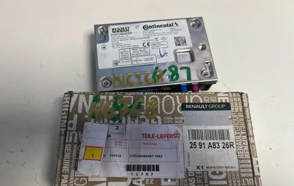 Renault Megane III Other control units/modules 2591A8326R