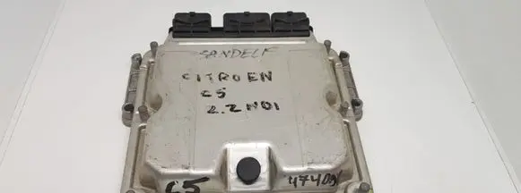 Citroen C5 Engine control unit/module 0281010885 9645534880