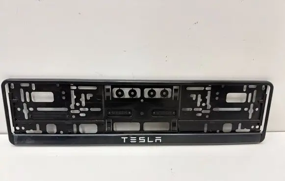Tesla Model Y Number Plate Surrounds Holder Frame 1400752 201638081