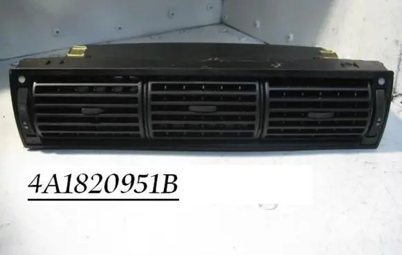 Audi A6 S6 C4 4A Dash center air vent grill 4A1820951B