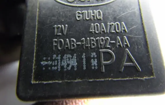 Ford Mondeo Mk III Other relay F0AB14B192AA