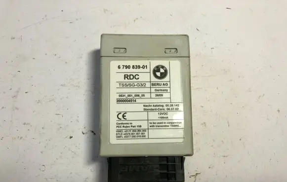 BMW 7 F01 F02 F03 F04 Tire pressure control unit 6790839 679083901 2000004514