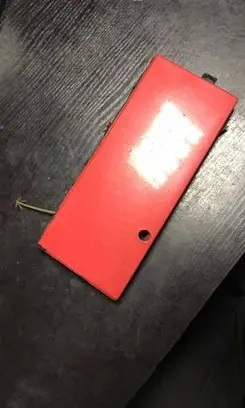 Front tow hook cap/cover