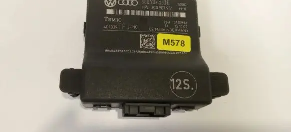Volkswagen PASSAT B6 Gateway control module 3C0907530E M578