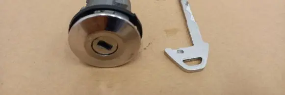 Jaguar XF X250 Tailgate exterior lock 3M5AR43284AE