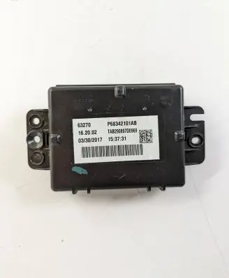 Chrysler Pacifica Air conditioner control unit module P68342101AB TAB290897D0969 153731