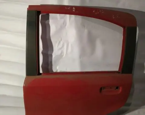 Fiat Panda II Rear door RAUDONOS