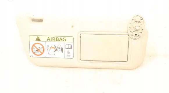 Sun visor clip/hook/bracket