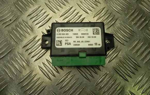 Peugeot 308 Parking PDC control unit/module 9800210580 G2577