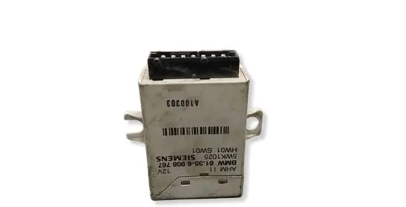 BMW 3 E46 Tow bar trailer control unit/module 61356908767 A100303 5WK1025