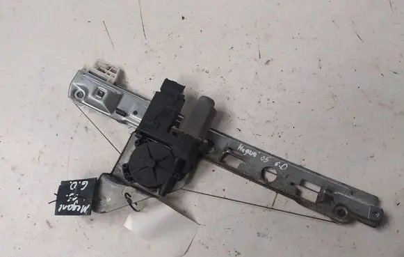 Renault Megane II Rear door window regulator with motor 190011781