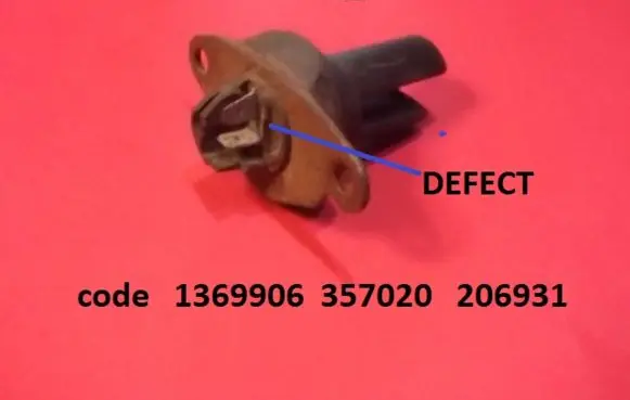 BMW 3 E30 Speed sensor (speedometer sensor) 1369906 357020