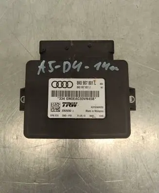 Audi A5 Sportback 8TA Hand brake control module 8K0907801L 8K0907801J A2C53406353