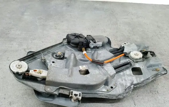 Peugeot 206 CC Rear door window regulator with motor 9636597280D