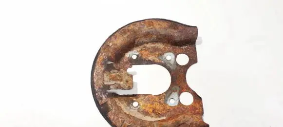Citroen C4 I Rear brake disc plate dust cover 