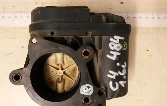 Citroen C4 I Throttle valve 9661809080 0280750164