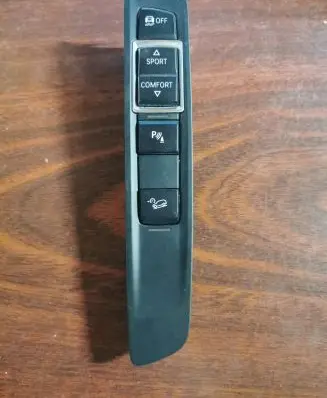 BMW X5 F15 Suspension ride height/mode switch 9262725-04 9262725