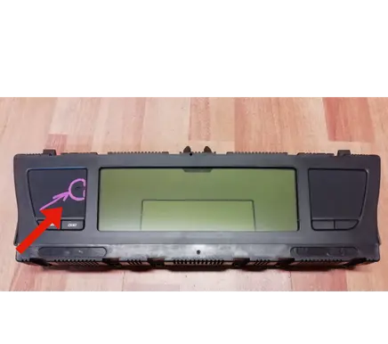 Citroen C4 Grand Picasso Speedometer (instrument cluster) 9666704380 9Z0760ZL HW76836