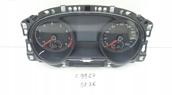 Volkswagen Golf VII Speedometer (instrument cluster) 5G1920740D