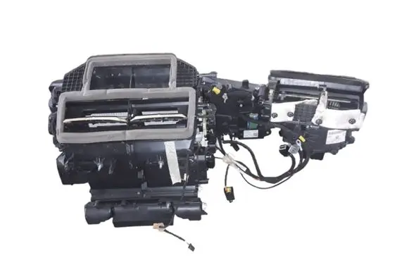 Interior heater climate box assembly