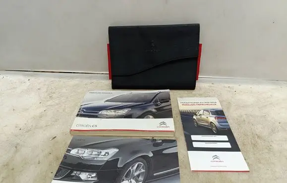 Citroen C5 Owners service history hand book 