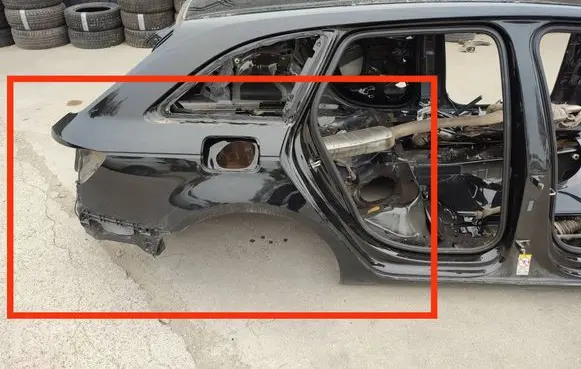 Audi A4 S4 B9 Rear quarter panel 