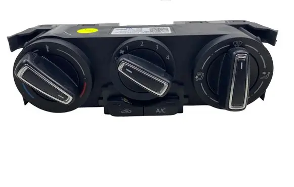 Volkswagen Polo VI Interior fan control switch 6C0820045G