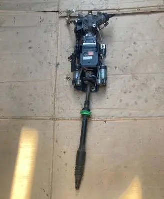 Steering wheel axle