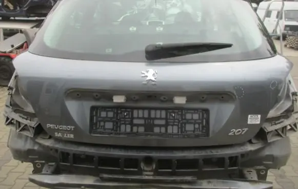 Peugeot 207 CC Tailgate/trunk/boot lid