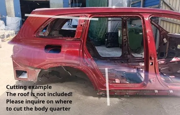 Mercedes-Benz GLS X167 Rear quarter panel 