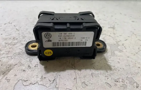 Volkswagen Touran I ESP acceleration yaw rate sensor 1K0907655C