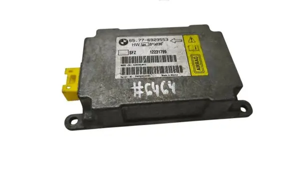 BMW 7 E65 E66 Airbag control unit/module 6929553 12231799