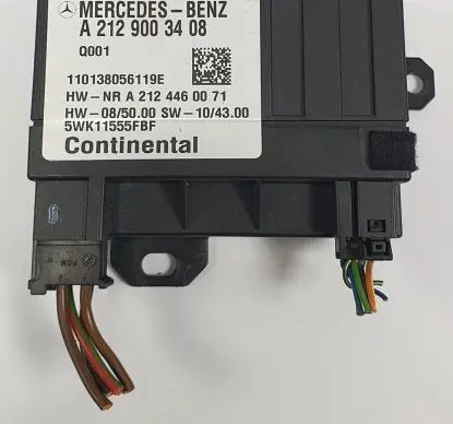 Mercedes-Benz C W204 Fuel level meter relay A2129003408