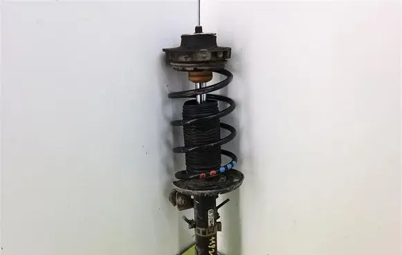 Volkswagen Polo Front shock absorber with coil spring 6Q0413031BR