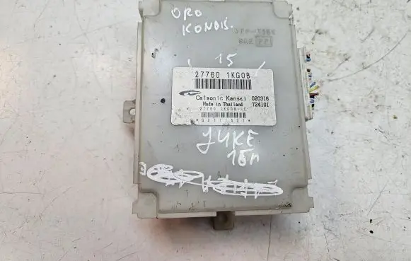 Nissan Juke I F15 Climate control unit 277601KKG0B