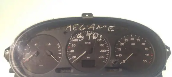 Renault Megane I Speedometer (instrument cluster) 7700847784 215781612